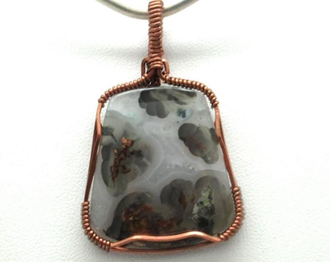 Natural Confetti Chrysocolla Pendant