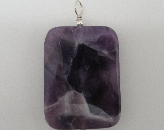 Cape Amethyst and Sterling Pendant