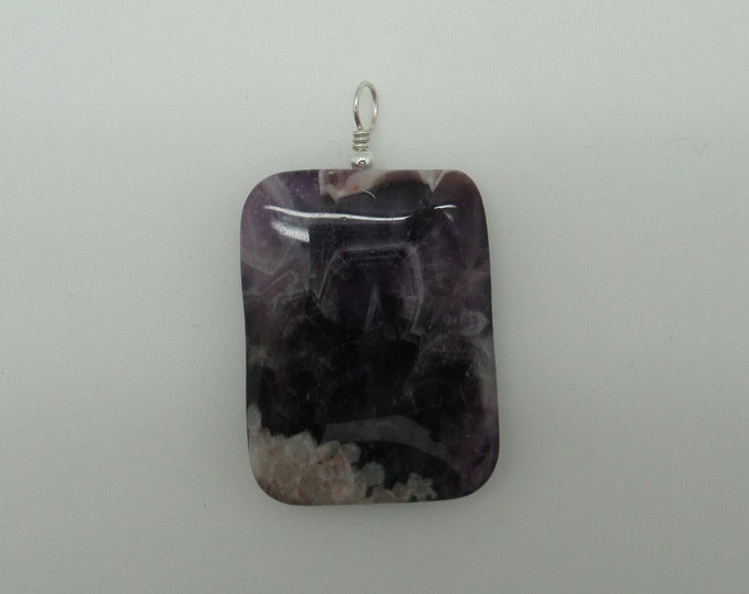 Cape Amethyst and Sterling Pendant
