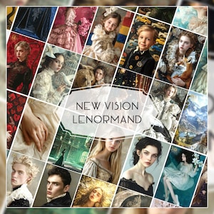 New Vision Lenormand//Lenormand card, Lenormand card deck, Oracle deck, Oracle, Tarot card, Tarot deck,