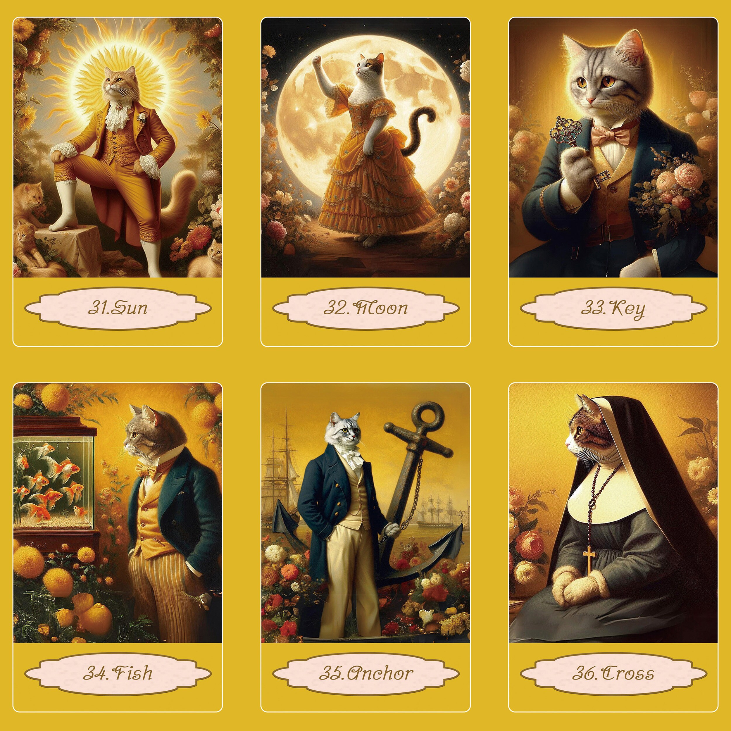 Dreaming Cat Tarot＆Journey Cat Lenormand Dreaming Cat Tarot＆Journey Cat Lenormand - その他