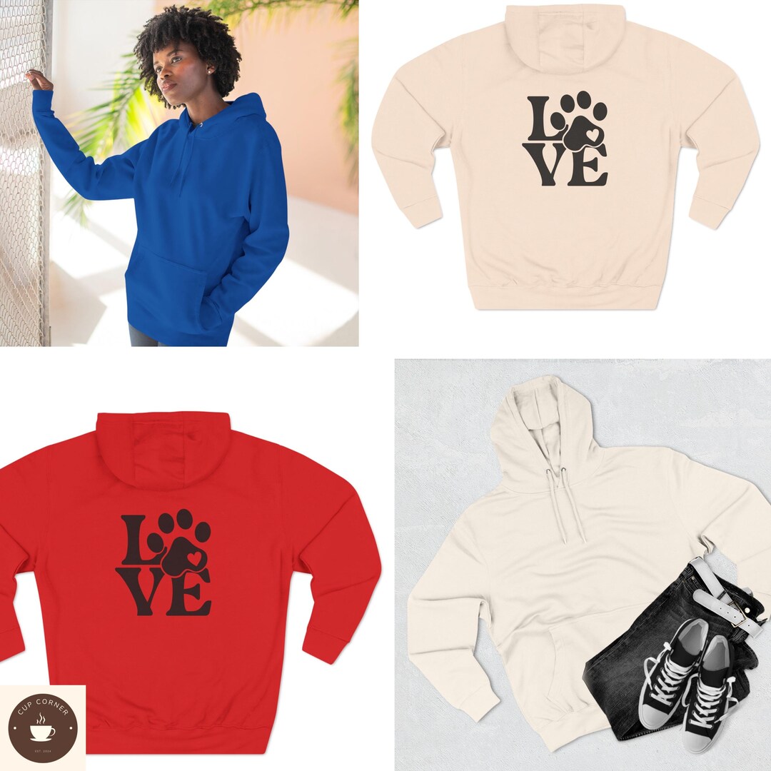 Made with Love Creme' Doggie Pullover main image 1