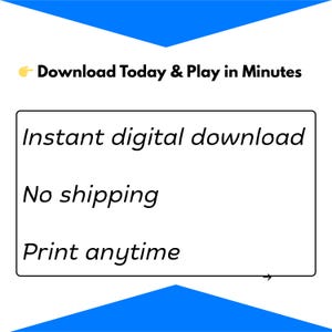 Music Bingo Game, 80s to 2020s Hits, Printable Party Game with Playlist, Fun for Adults, Teens, Events & Family Gatherings, Party Hits Music image 12