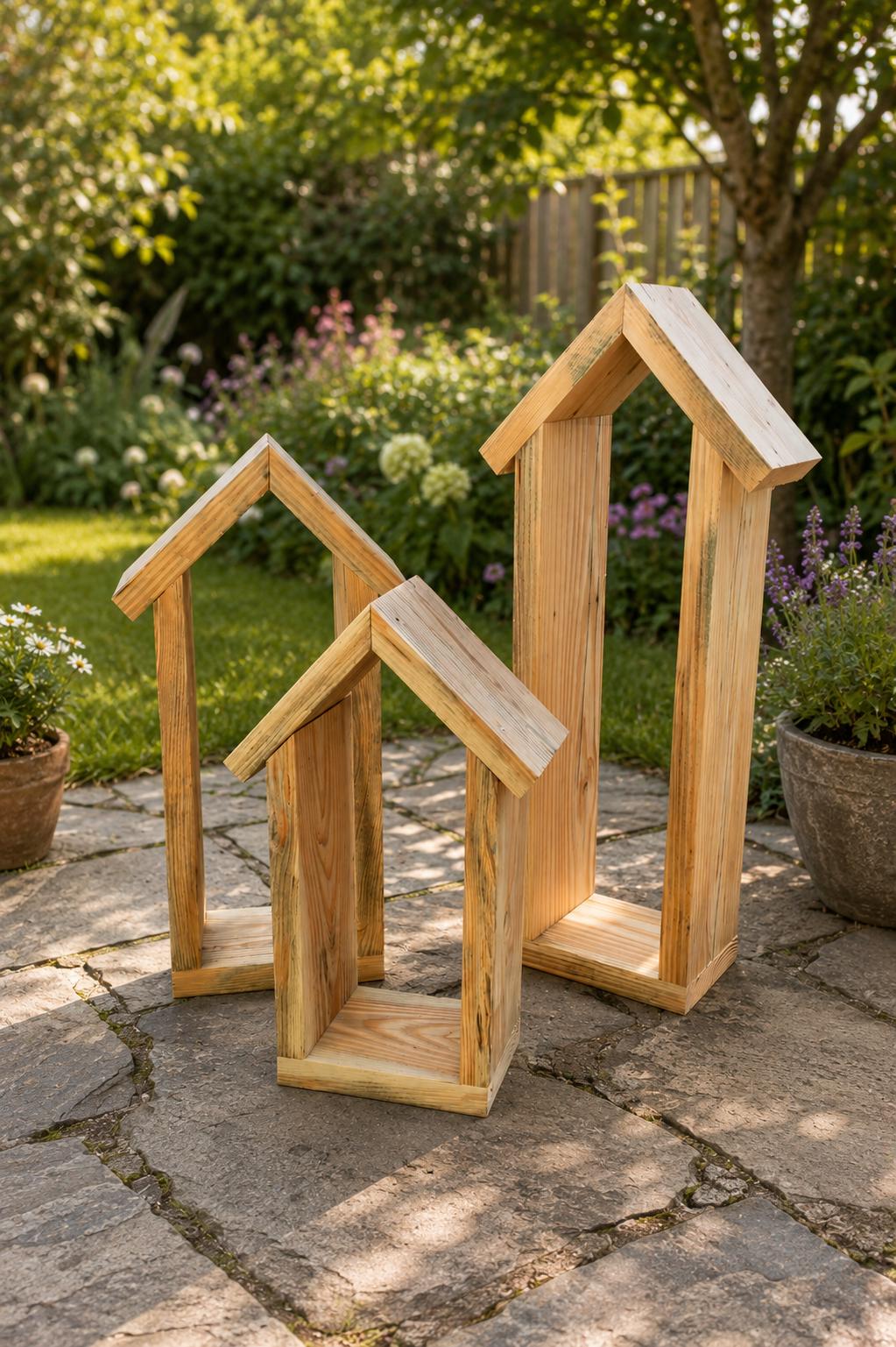 Holzhaus deko