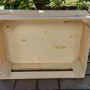 Houten doos - geschenkmand | cadeauverpakking | opbergruimte | fruitkrat | decoratie | houtideeën