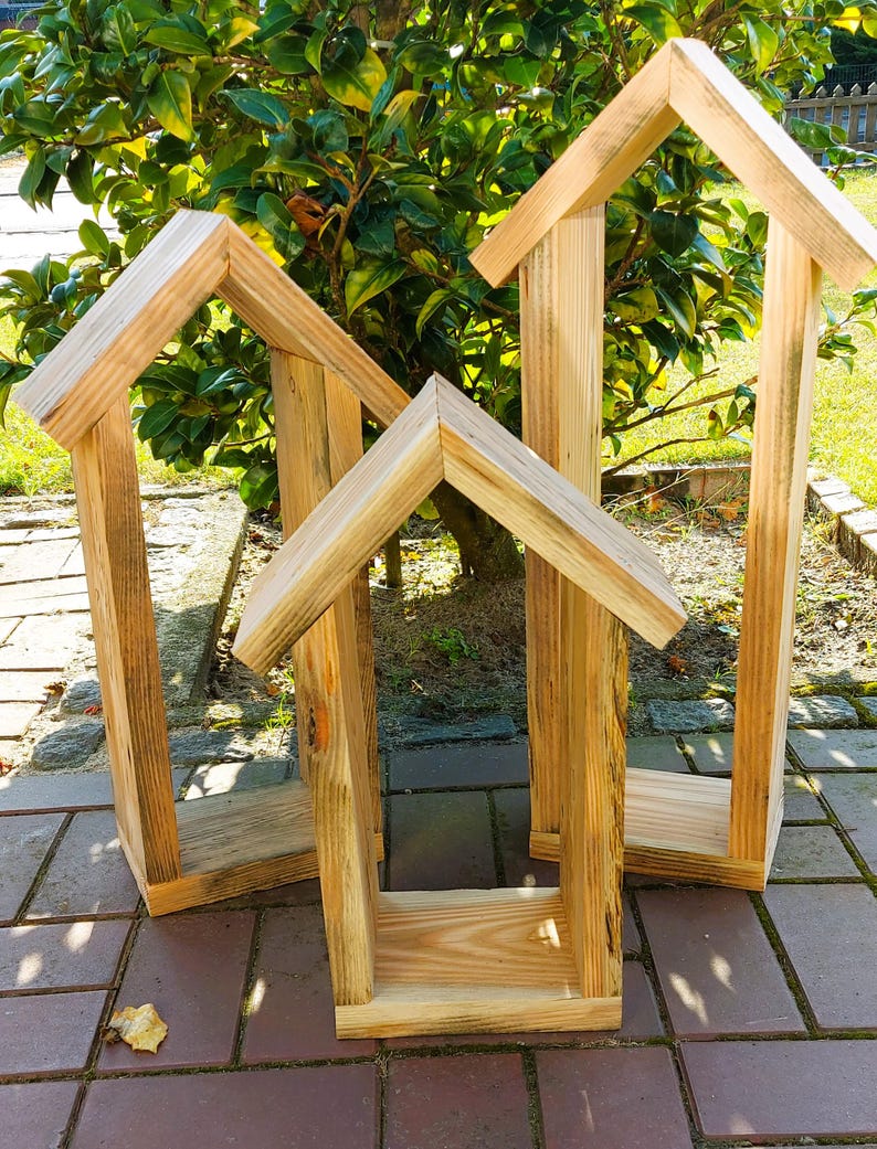 Rustic wooden house | Rustic wooden house decor | Wooden house made of natural wood | Wooden garden decor | Country house decor | Terrace & home image 1
