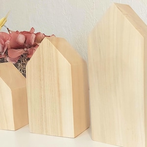 Dekohäuschen aus Holz/ Holzideen / Holzhaus / Holzhäuser