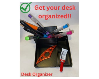 Desk Organizer, Perfect Mail Sorter or School Supplies Organizer for Desktop, Tabletop, and Counter