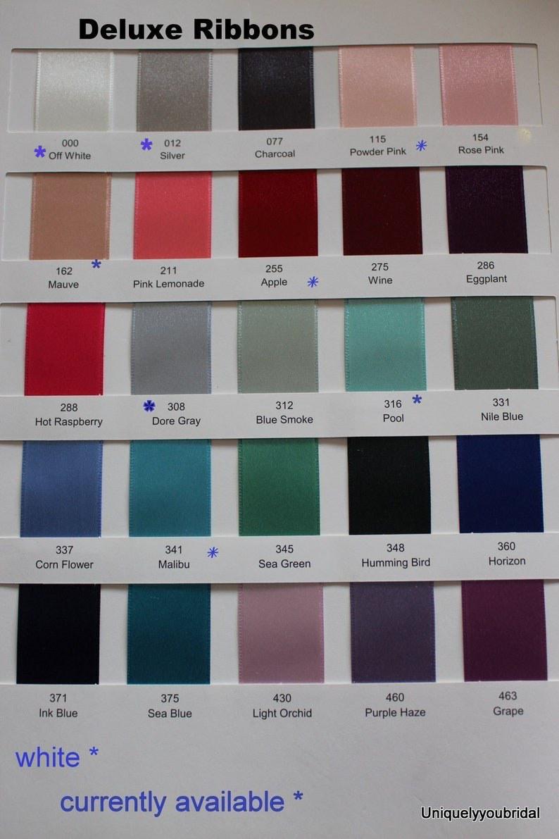 RIBBON Colors-this is for Viewing Ribbon Colors Only. Not for Purchase ...