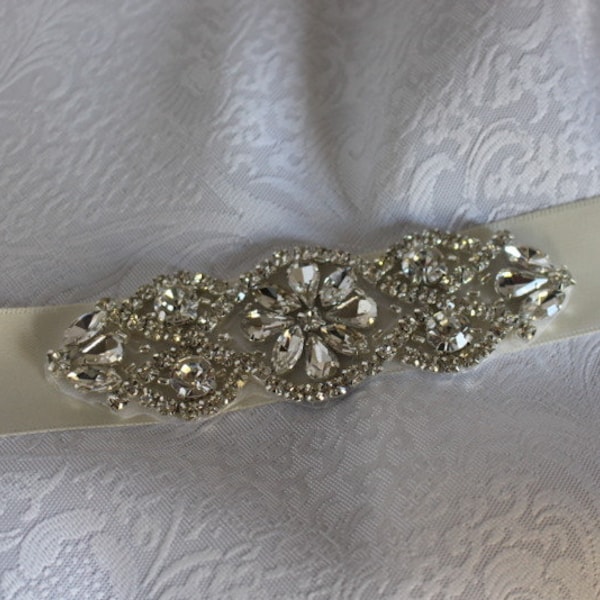 Flower Girl Sash Etsy