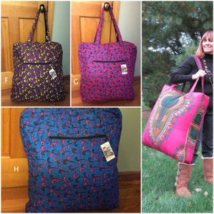 Gigantesque sac africain XL, sac de plage Ankara, sac de voyage, bagage, sac à jouets, sac à linge