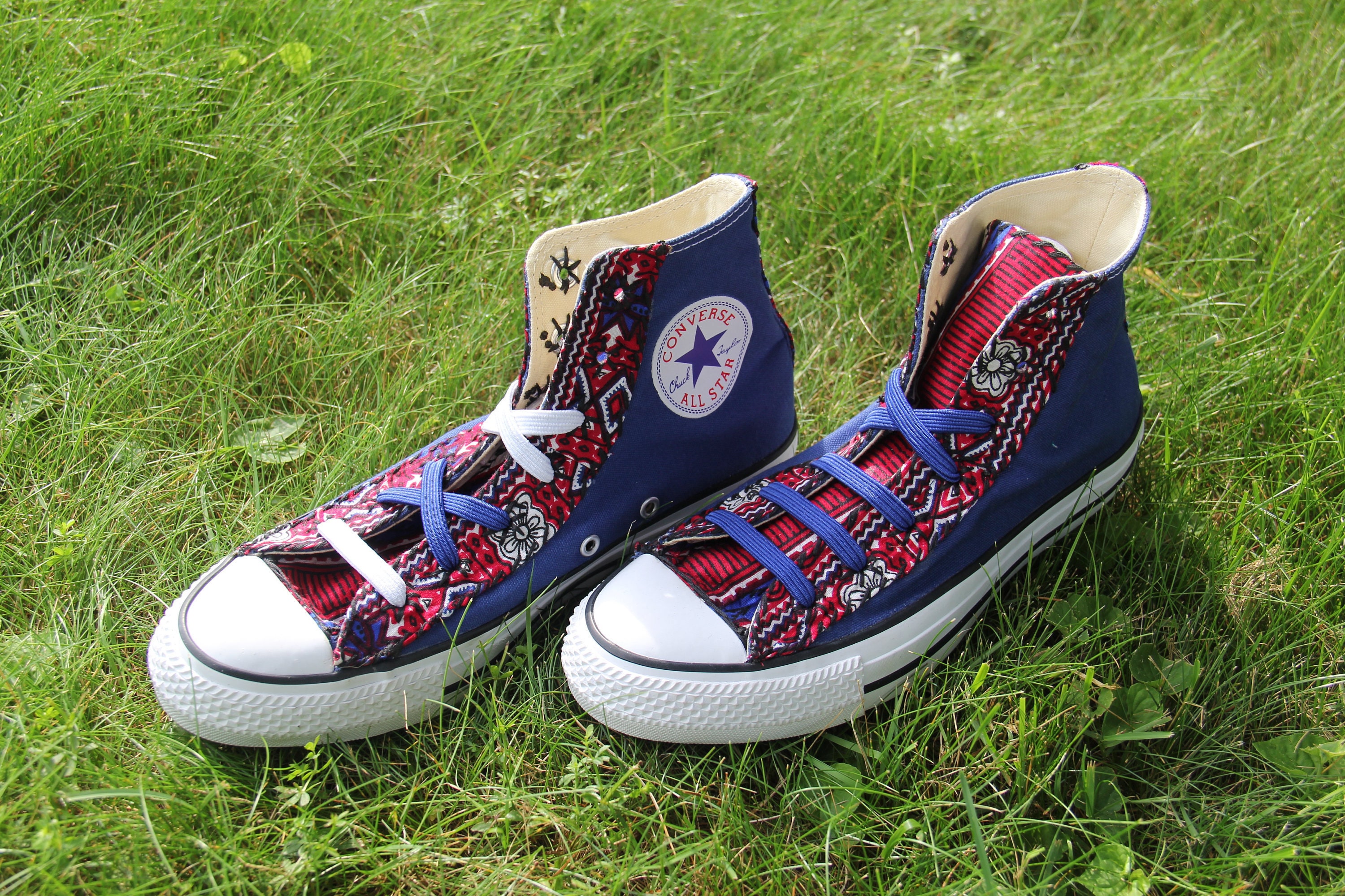 patriotic converse shoes