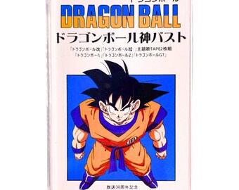 Cassette audio vintage Dragonball, compilation best ost de dragonball