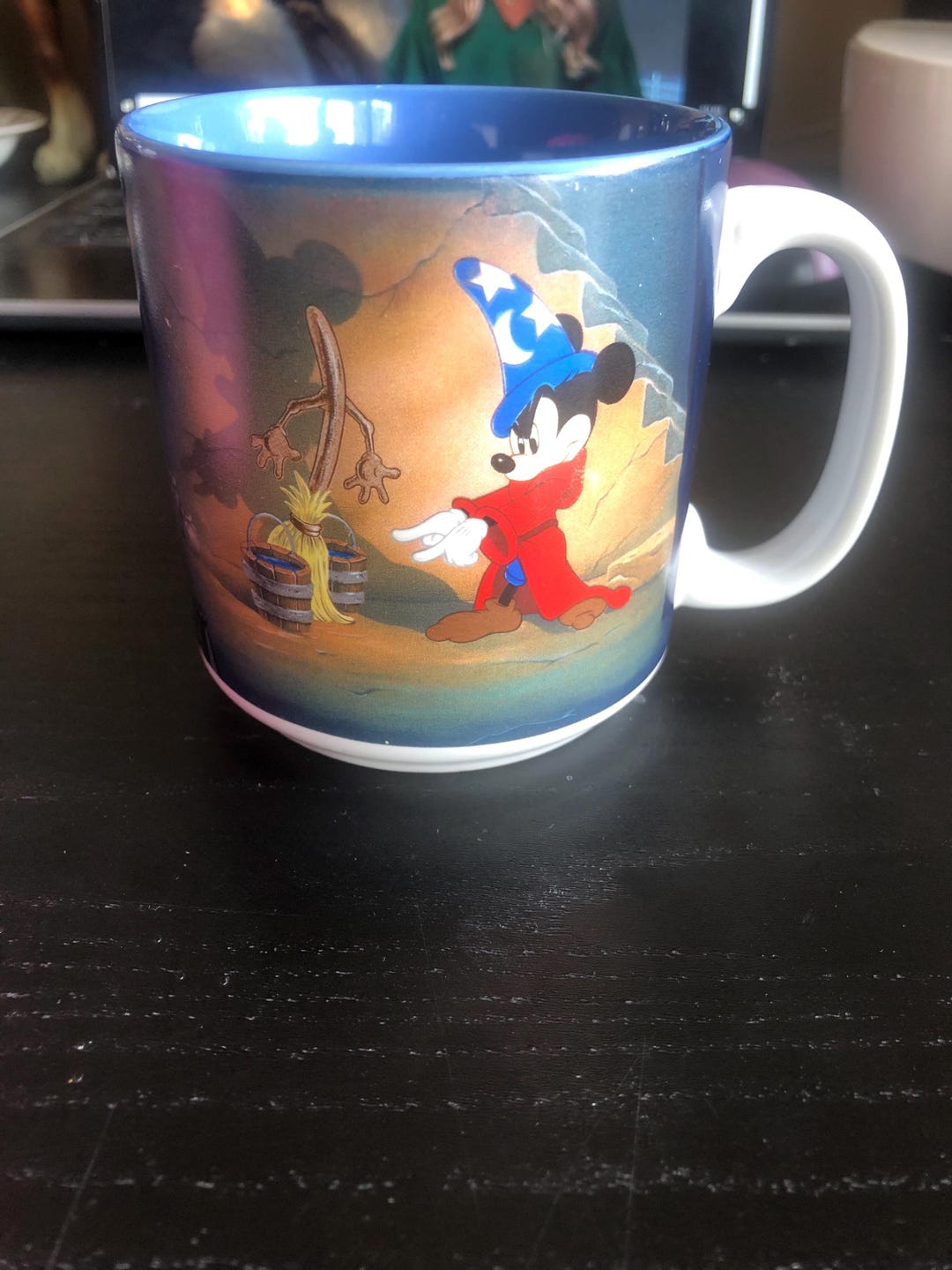 Vintage Disney Fantasia Mickey Mug Etsy