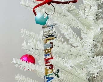 Kerstornament Philadelphia Landmarks, Philadelphia Love-cadeau