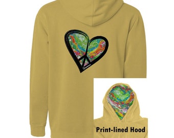 Lovin' It Sudaderas con capucha - unisex, retro, calidad premium, regalo para ella, estilo boho