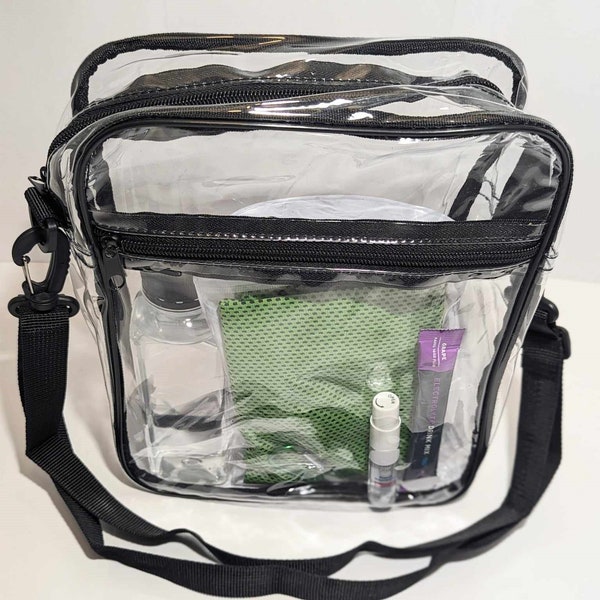 Clear Stadium Approved Bag, Clear camera bag