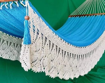 Colorful Queen-Sized Hammocks - Handcrafted in Nicaragua