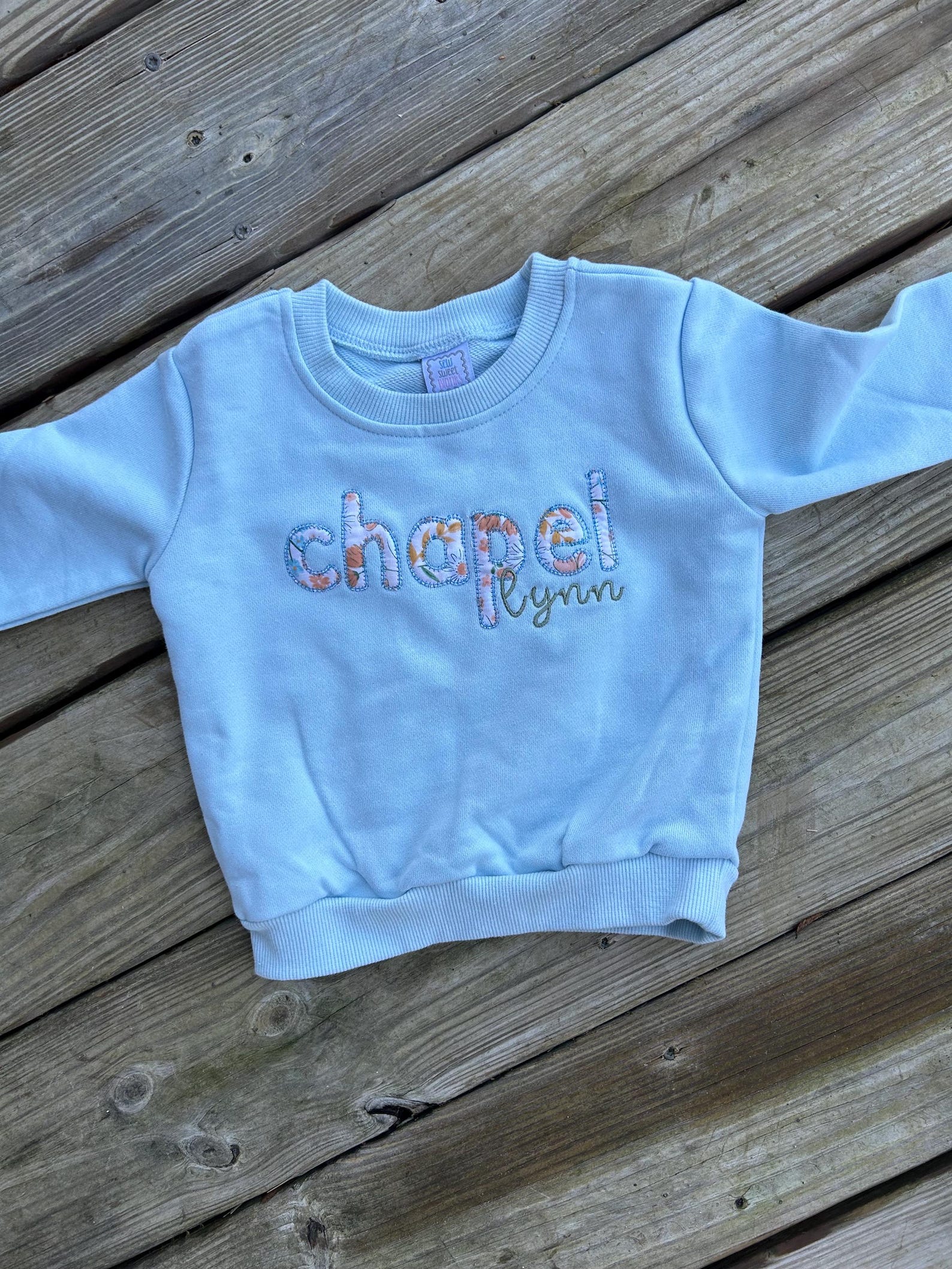 baby logo sweatshirt main image 0