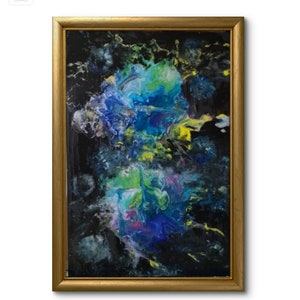 Acrylic pouring
