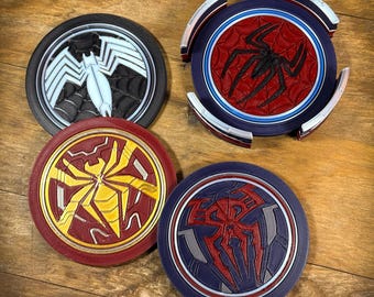 Web Legacy 3D Printed Novelty Coaster Set
