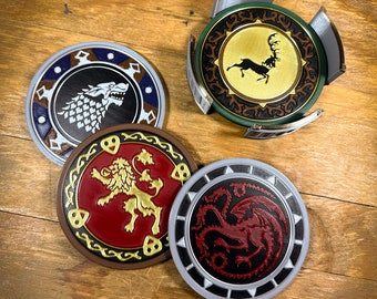 Iron Throne 3D Printed Novelty Coasters Sets