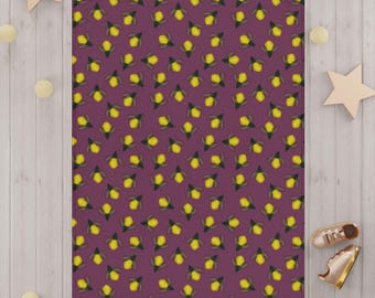 Firefly Pattern Toddler Blanket