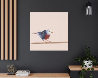 Songbird on Wire - Canvas