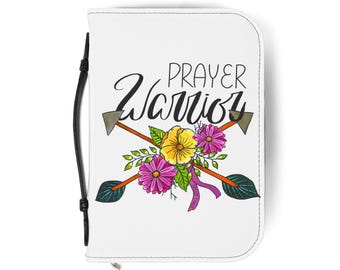 Breast Cancer Prayer Warrior Bible Cover