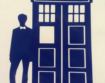 FOTAP Dr TV Show Police Box Inspired Shoulder Bag Gift For Dr David Tennant