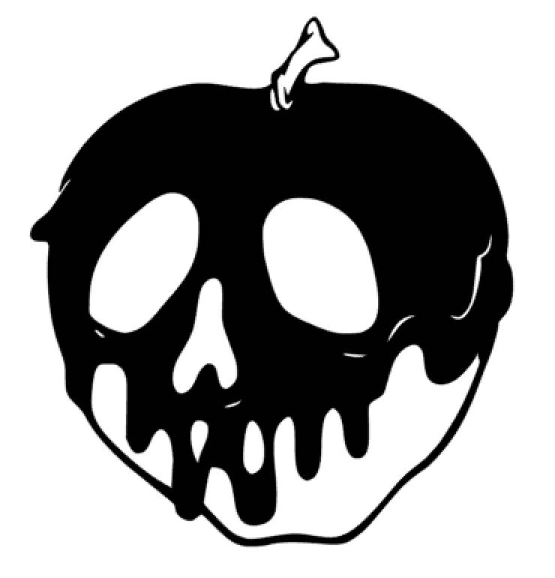 Poison Apple inspired vinyl sticker decal car window sticker | Etsy