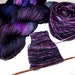 rose smith reviewed Hand Dyed Superwash Sock Fingering Yarn in Choice of Two Sock Bases  -- Dark Matter