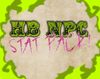 Helluva Boss NPCs - D&D PDF Stat Sheets