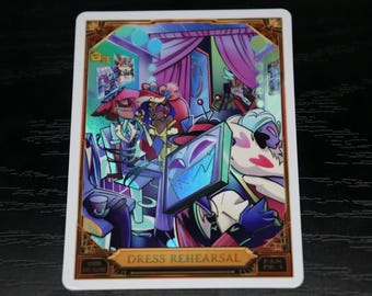 PREORDER -  "Dress Rehearsal" Hazbin Hotel VoxTek Sing-Along Fancard