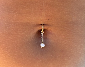 Hoop Drop Belly Ring
