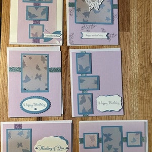 Butterfly greeting card pack