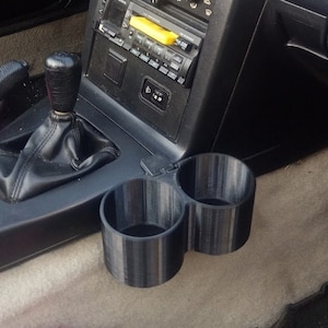 Cup Holder for Mazda MX-5 NA (1989–1997) | Removable Drink Holder | Single, Double or Triple Option