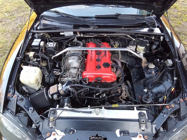 Mazda Miata MX-5 NB Cold Air Intake V2 – Performance Short Intake Kit (1998–2005) 1.6 / 1.8 image 2