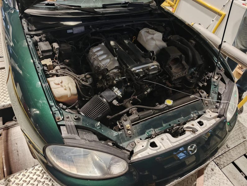 Mazda Miata MX-5 NB Cold Air Intake V2 – Performance Short Intake Kit (1998–2005) 1.6 / 1.8 image 13