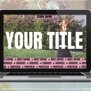 Squarespace alternative wedding Website Template for Photographers Selling Prints & booking Sessions image 3