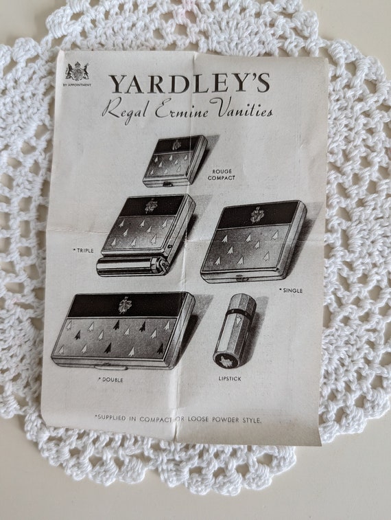 Vintage 1930's Yardley of London compact. Powder,… - image 8