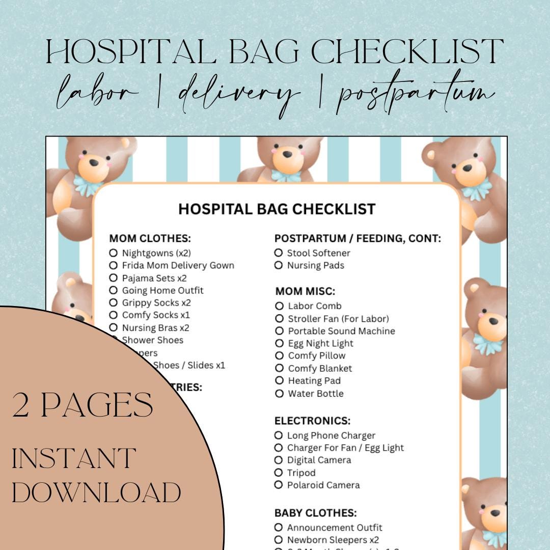 Buy Hospital Bag for Labor and Delivery Online In India India