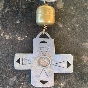 Should Have Been a Cowboy - Southwest Cross Pendant Necklace