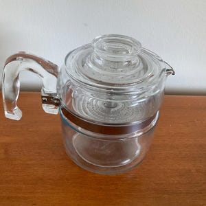 4 Cup Pyrex Glass Percolator - Etsy