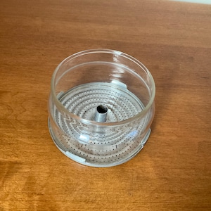 Vintage PYREX Coffee Percolator Glass Basket & Bottom Metal Strainer for 4 cup #7754 or 6 cup #7756 Replacement Part