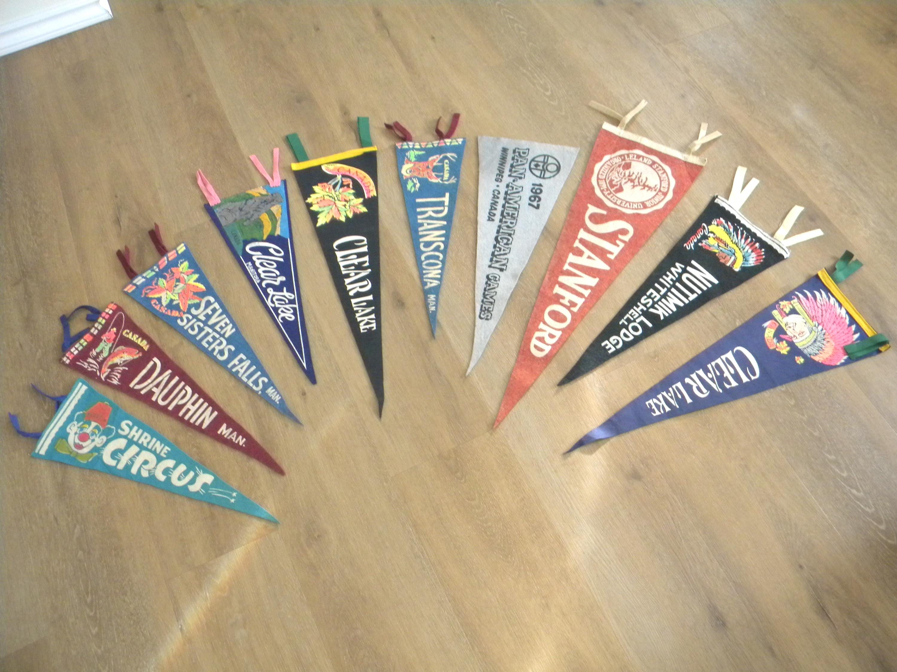Fanion De Football Brodé – SV Rire – Vintage
