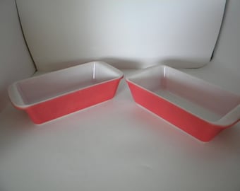 Vintage PYREX #212 Pink Loaf Pan SOLD SEPARATELY