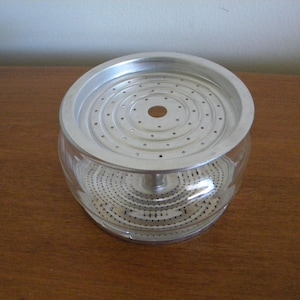 Vintage PYREX Coffee Percolator Glass Basket & Diffuser for 9 cup #7759 Replacement Part LIKE NEW