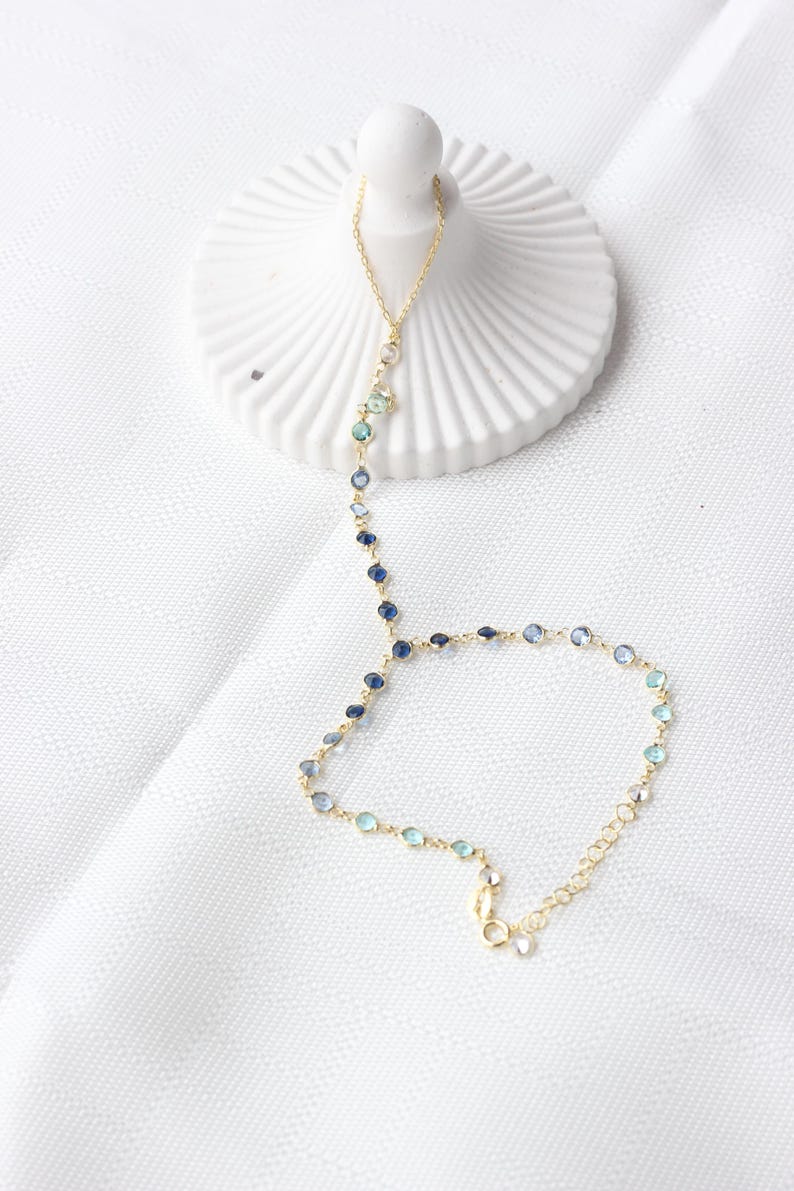 Hand Chain Bracelet,14k Gold Filled Slave Bracelet,shahmaran Jewelry