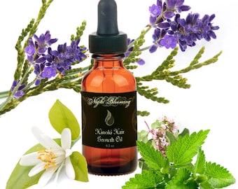 Hinoki Hair Growth Serum Natural Hair Oil & Essential Oil Blend